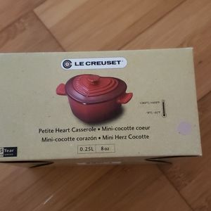 Le Creuset satin pink mini cocotte